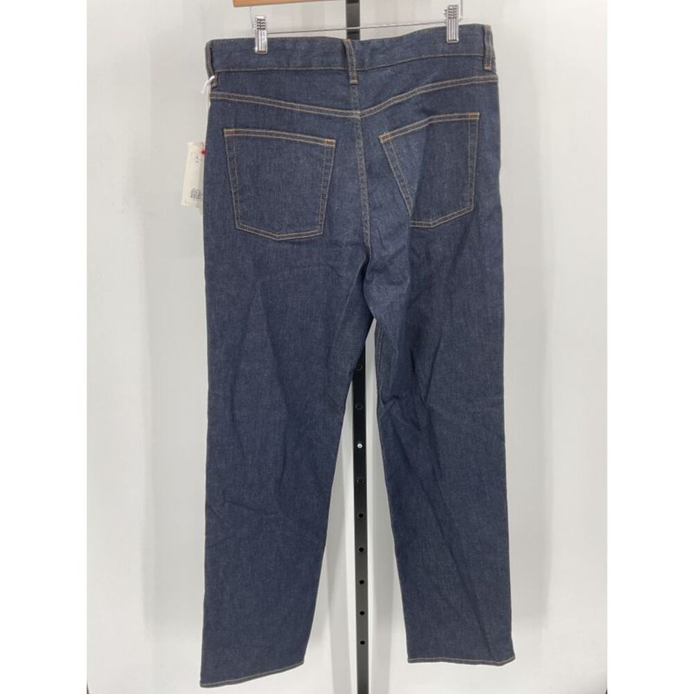COS Dark Blue Straight-Leg Jeans - Picture 3 of 3
